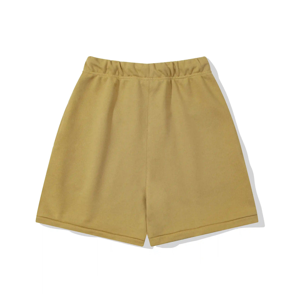 Essentials Garden Yellow Fleece Shorts – Fear of God
