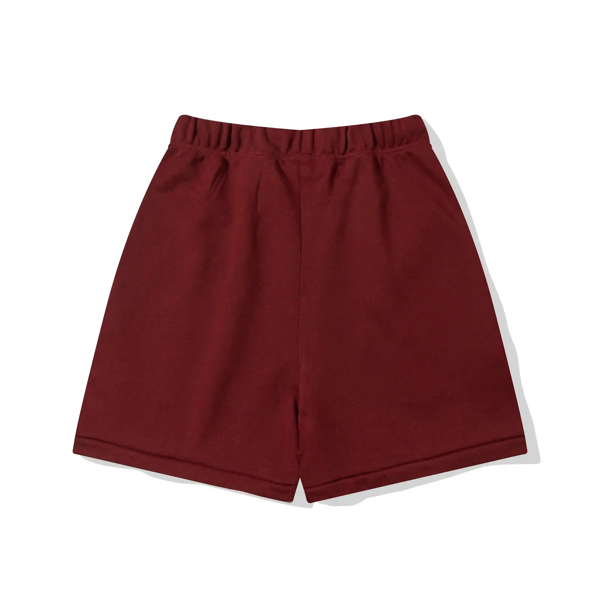 Essentials Red Bold Fleece Shorts – Fear of God