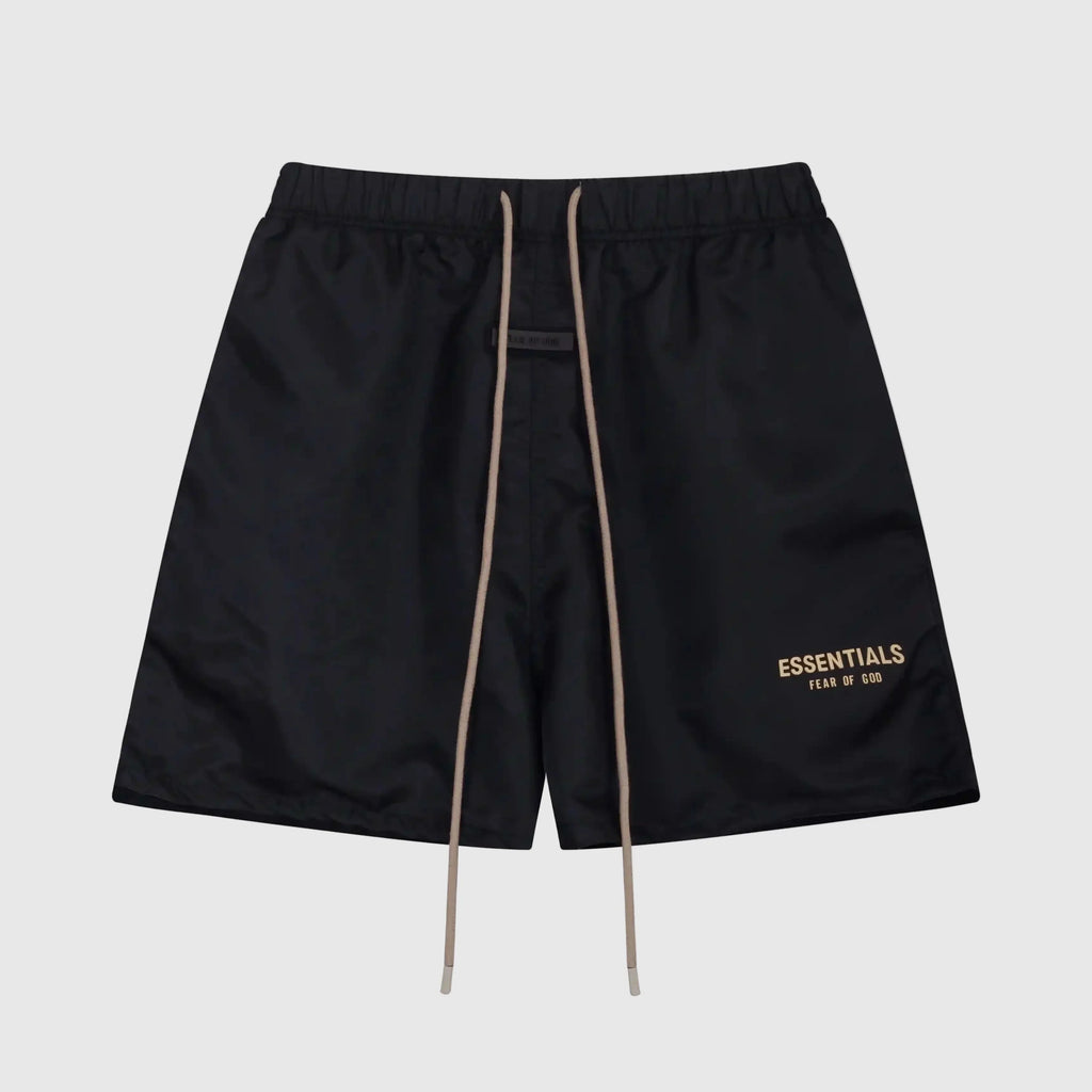 Essentials Black Fleece Shorts – Fear of God