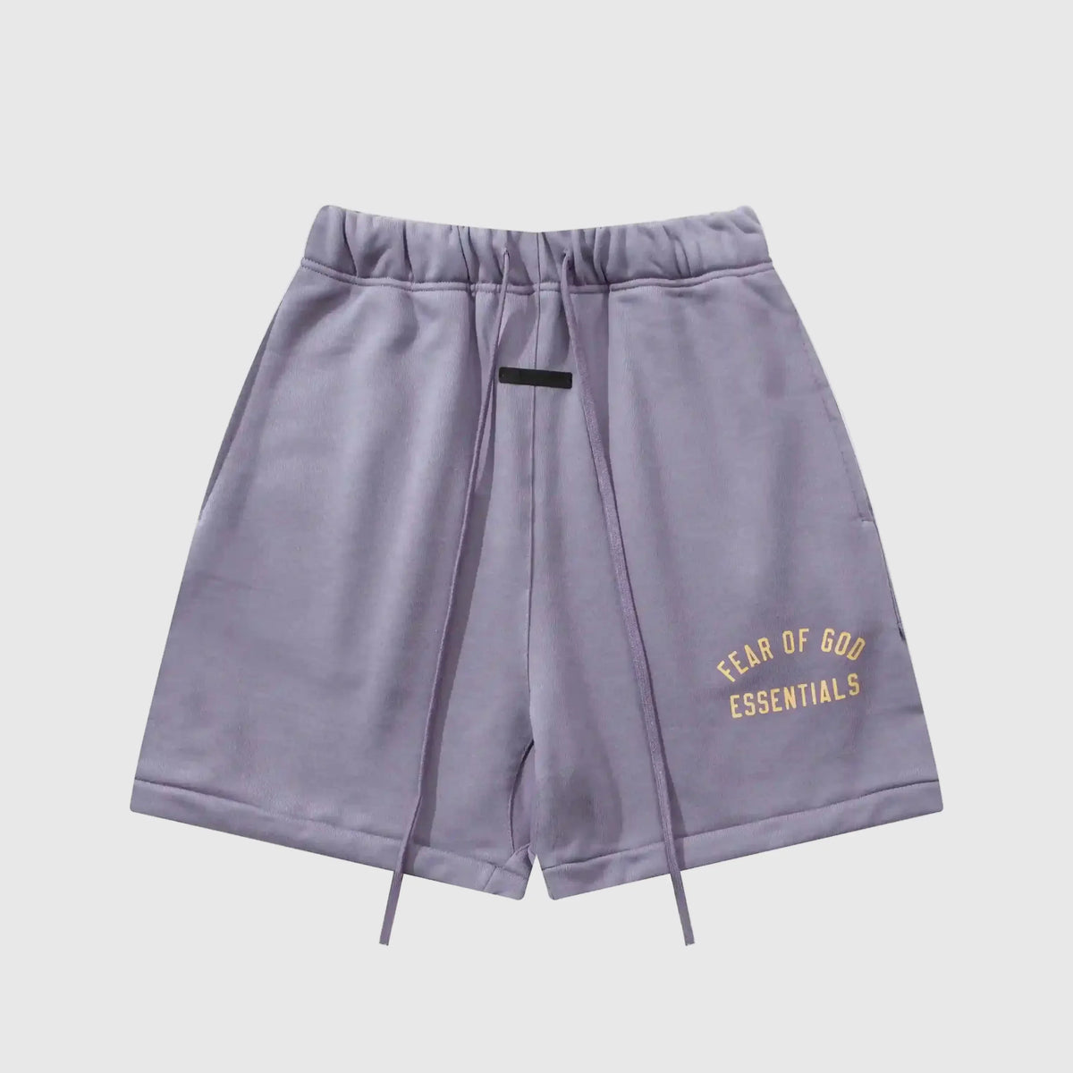 Essentials Pastel Purple Fleece Shorts – Fear of God