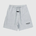 Essentials Dark Heather Oatmeal Fleece Shorts – Fear of God
