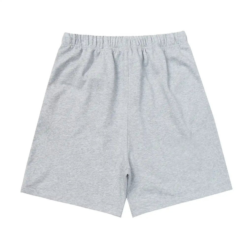 Essentials Dark Heather Oatmeal Fleece Shorts – Fear of God