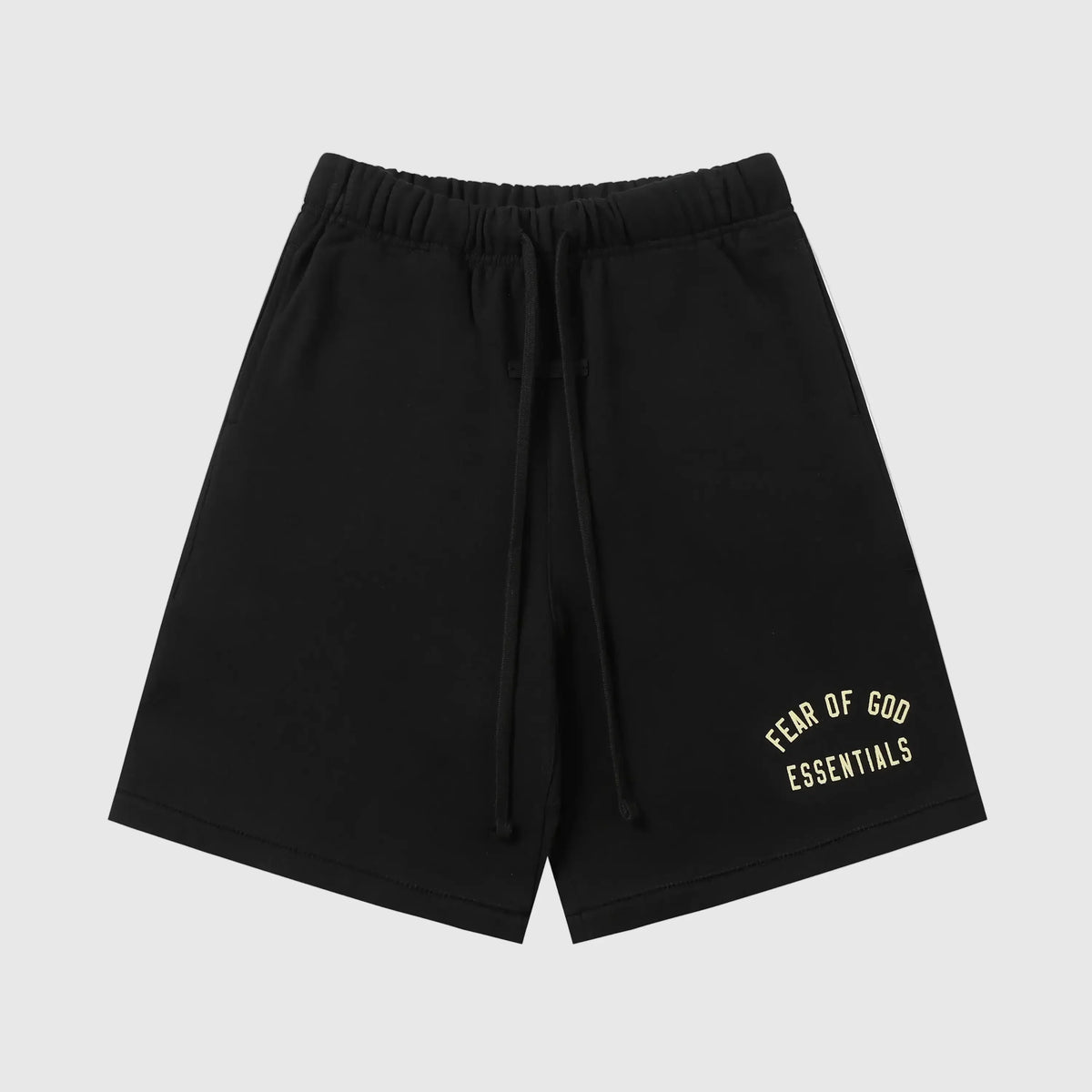 Essentials Black Fleece Shorts – Fear of God