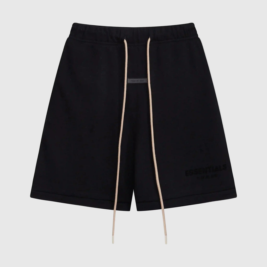 Essentials Black Fleece Shorts – Fear of God