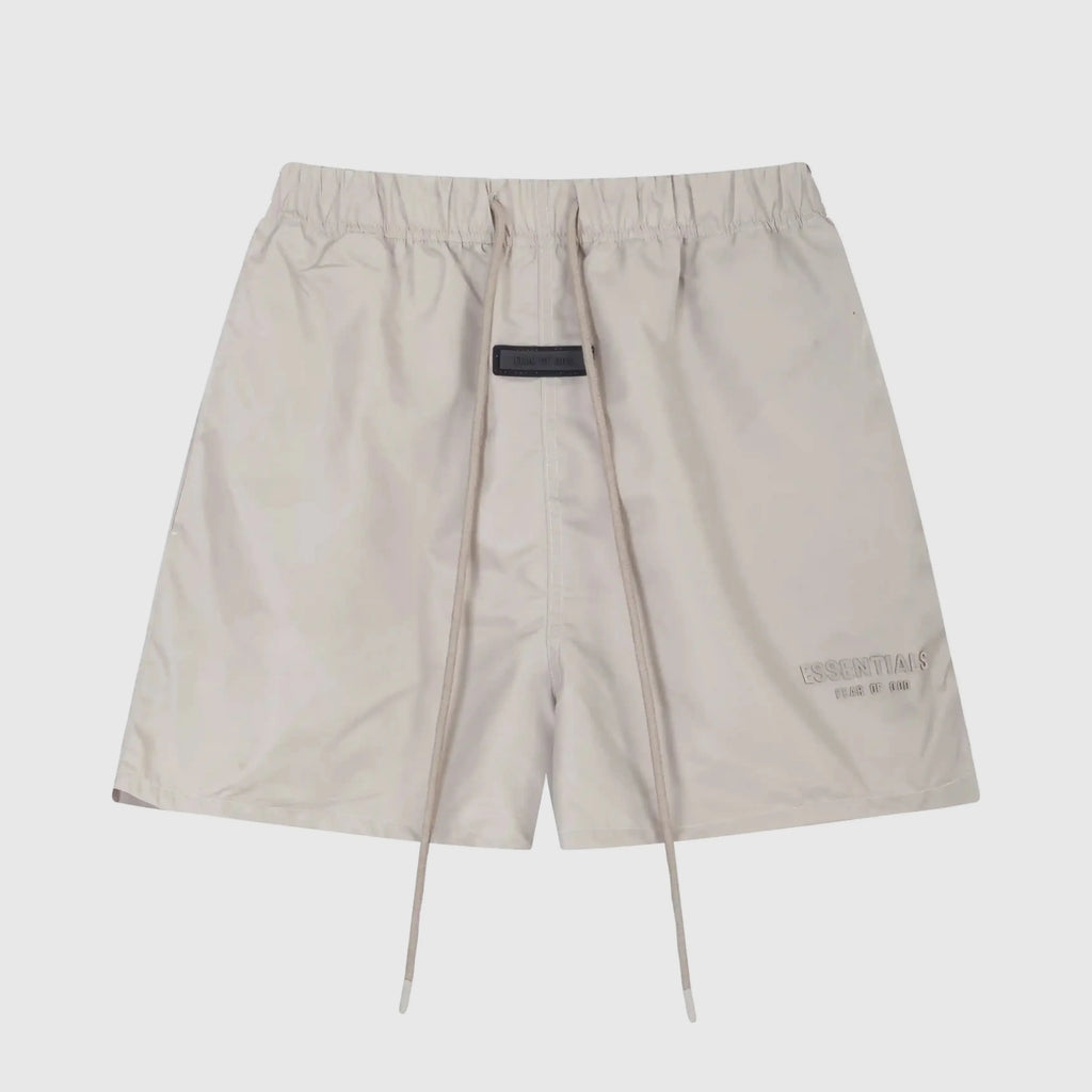 Essentials Heathered Grey Streetwear Fleece Shorts – Fear of God