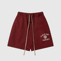 Essentials Red Street Fleece Shorts – Fear of God