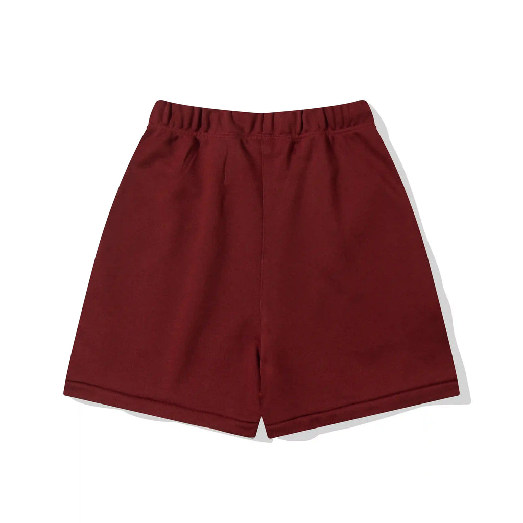 Essentials Red Street Fleece Shorts – Fear of God