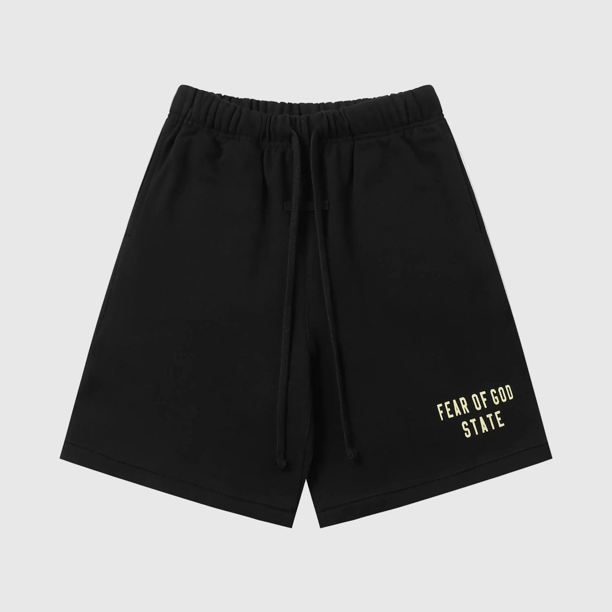 Essentials Black Fleece Shorts – Fear of God