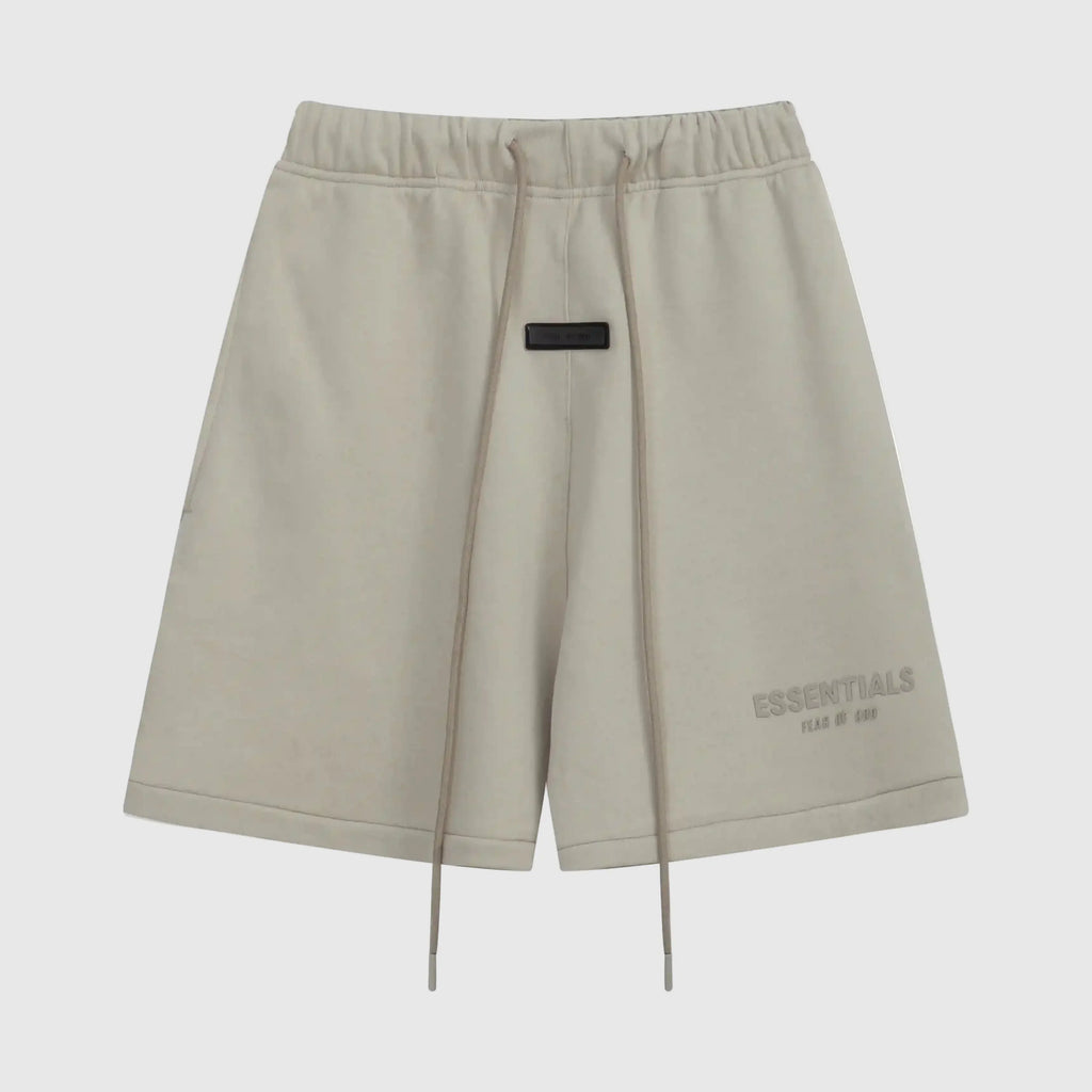 Essentials Pastel Grey Fleece Shorts – Fear of God