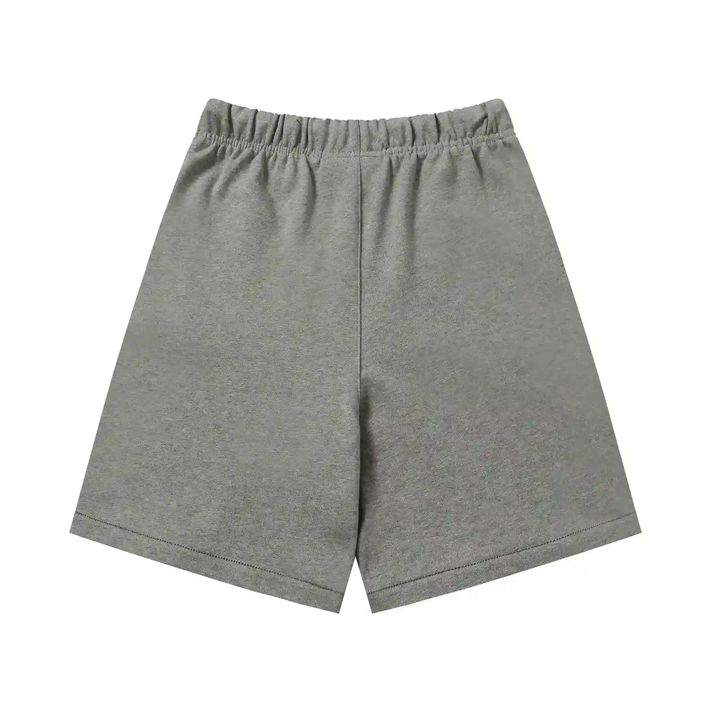 Essentials Dark Heather Oatmeal Fleece Shorts – Fear of God