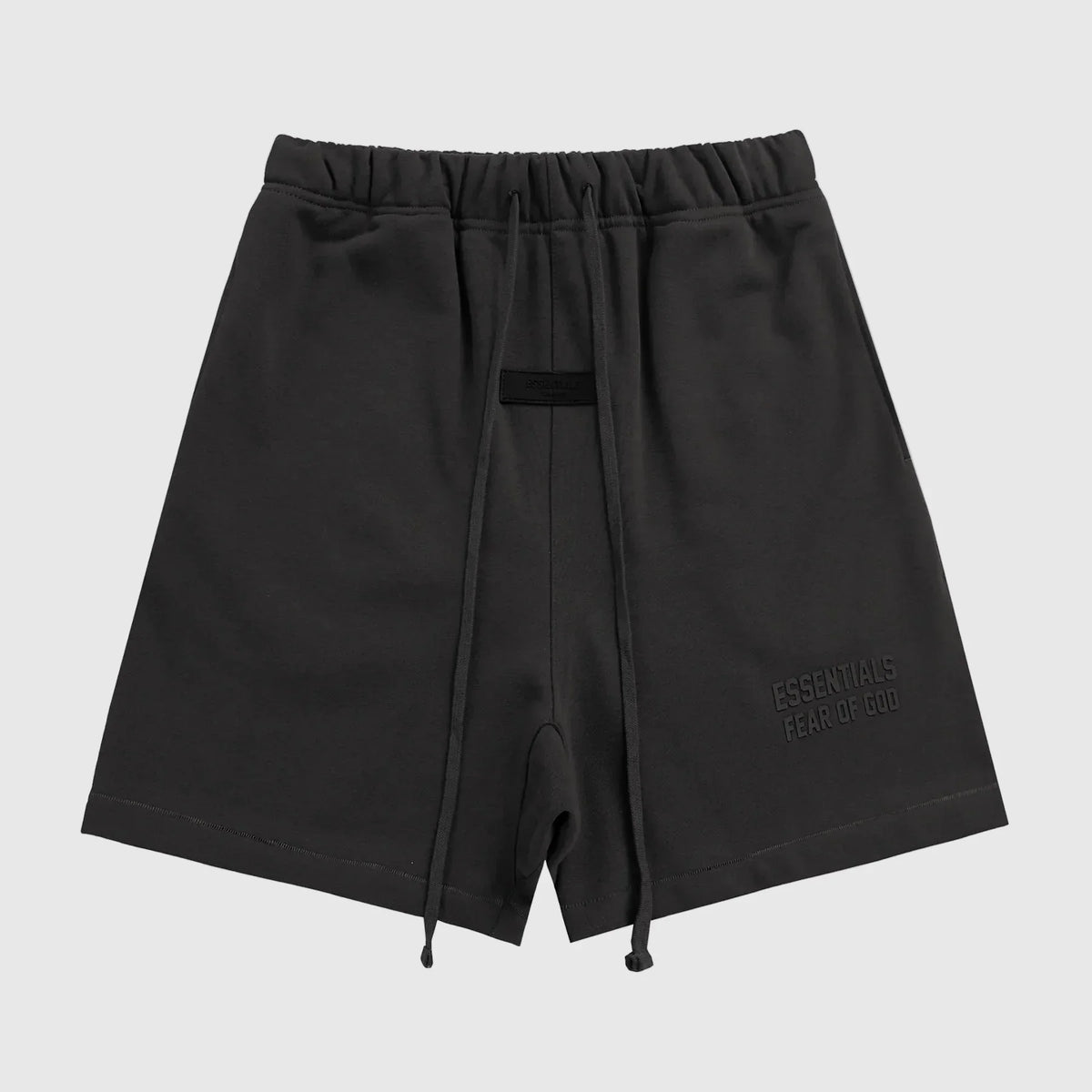 Essentials Black Street Fleece Shorts – Fear of God
