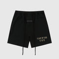 Essentials Black Fleece Shorts – Fear of God