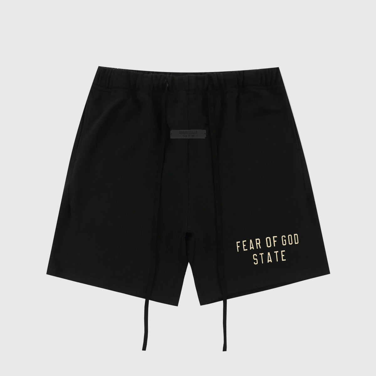 Essentials Black Fleece Shorts – Fear of God