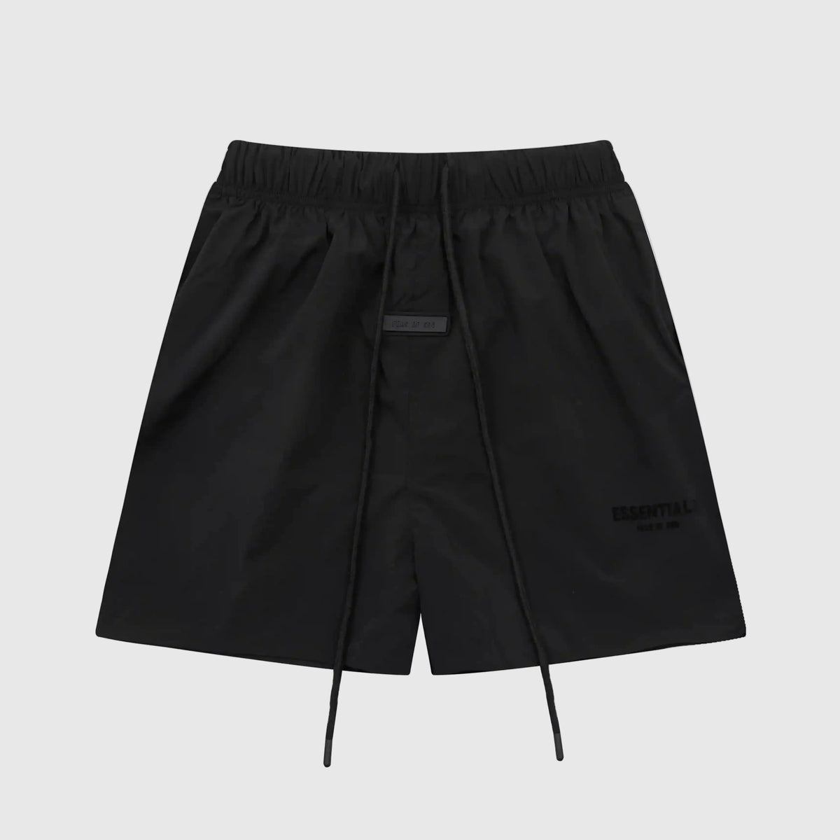 Essentials Black Streetwear Fleece Shorts – Fear of God