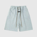 Essentials Denim Blue Vintage Fleece Shorts – Fear of God