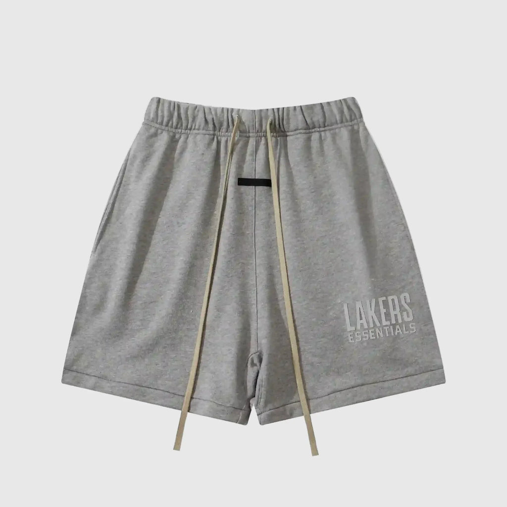 Essentials Light Oatmeal Relaxed Fit Fleece Shorts – Fear of God