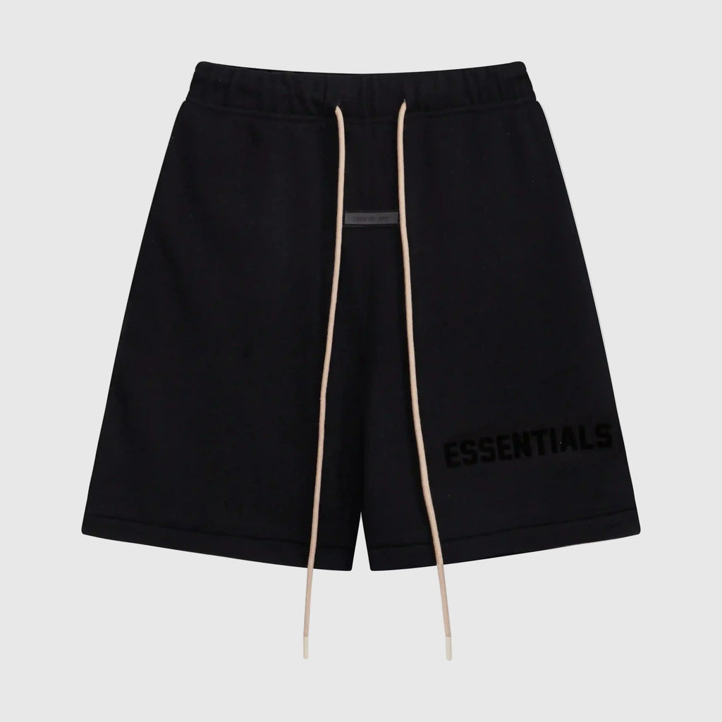 Essentials Black Fleece Shorts – Fear of God