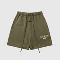 Essentials Hemlock Green Relaxed Fit Fleece Shorts – Fear of God
