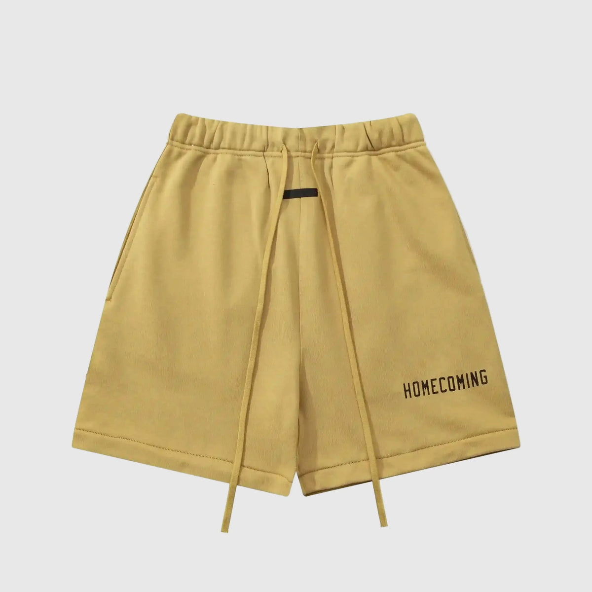 Essentials Garden Yellow Bold Fleece Shorts – Fear of God