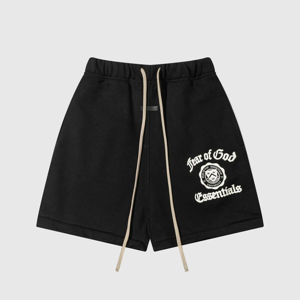 Essentials Black Fleece Shorts – Fear of God