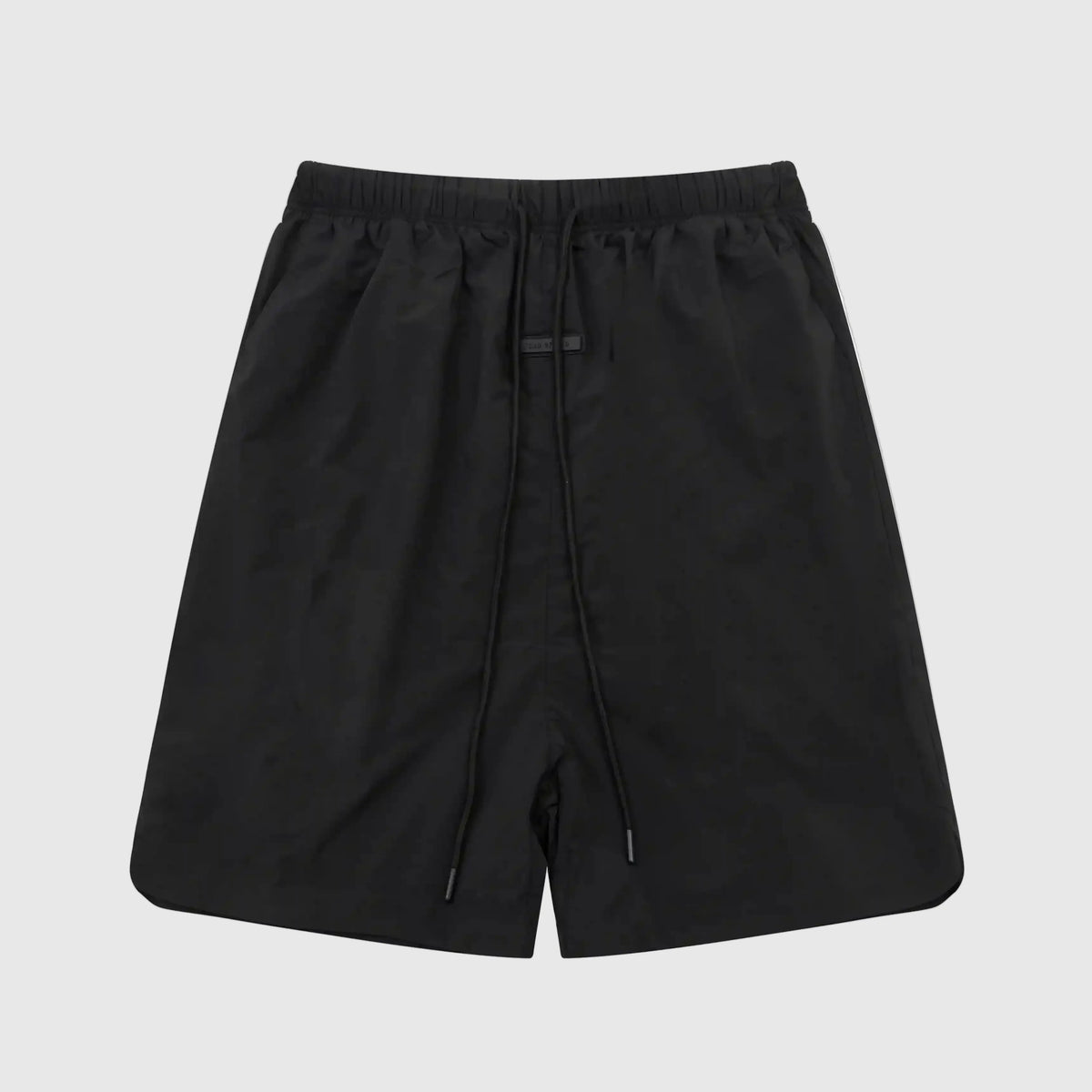 Essentials Black Staple Fleece Shorts – Fear of God