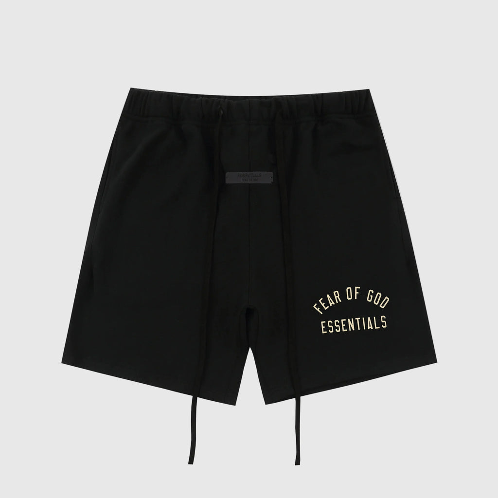 Essentials Black Fleece Shorts – Fear of God