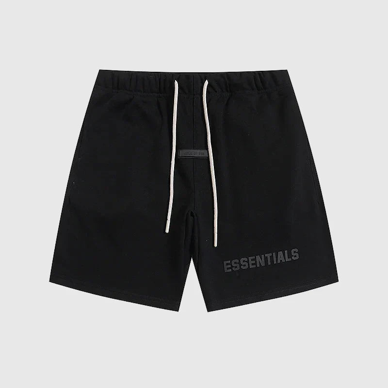 Essentials Black Fleece Shorts – Fear of God