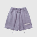 Essentials Pastel Purple Fleece Shorts – Fear of God