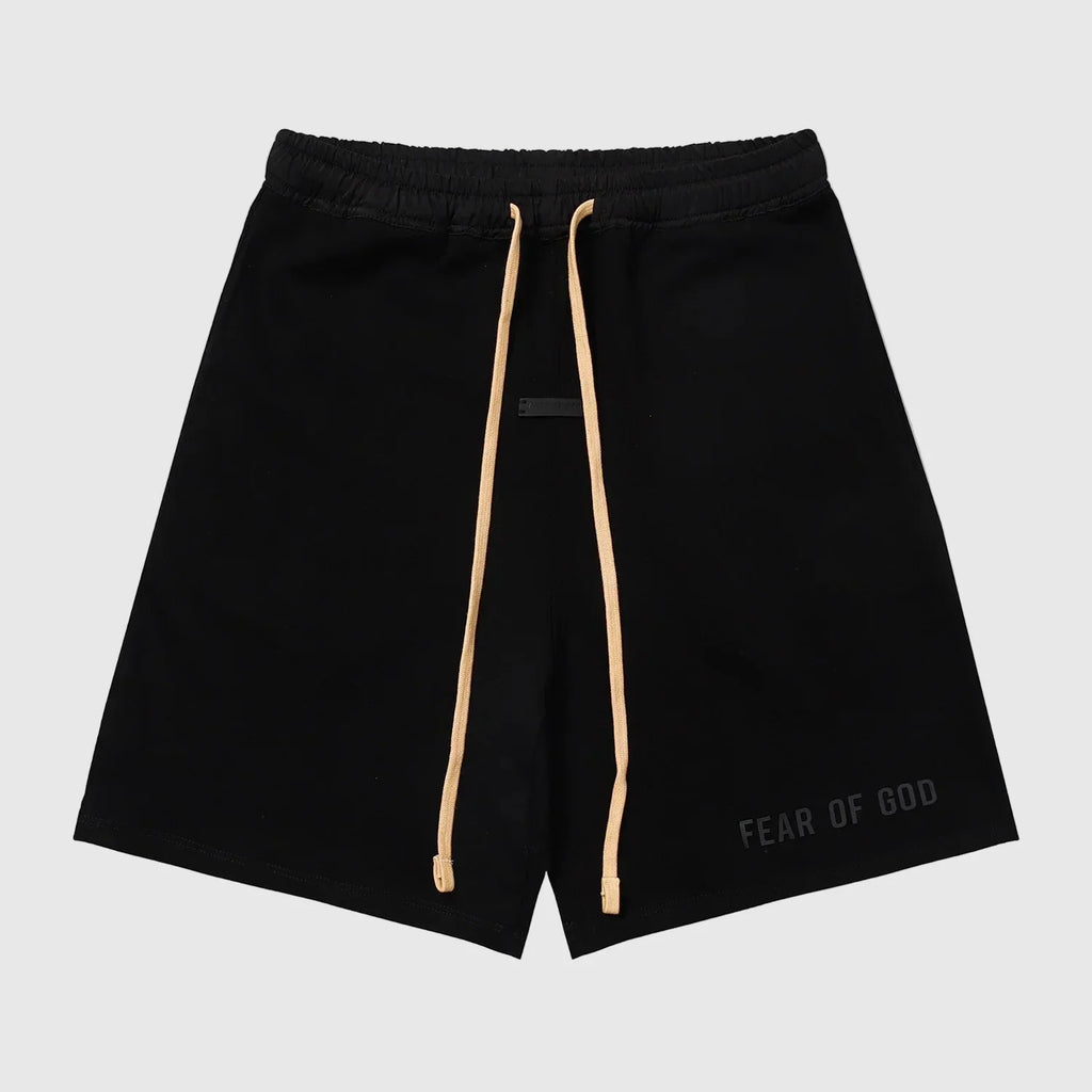 Essentials Black Fleece Shorts – Fear of God