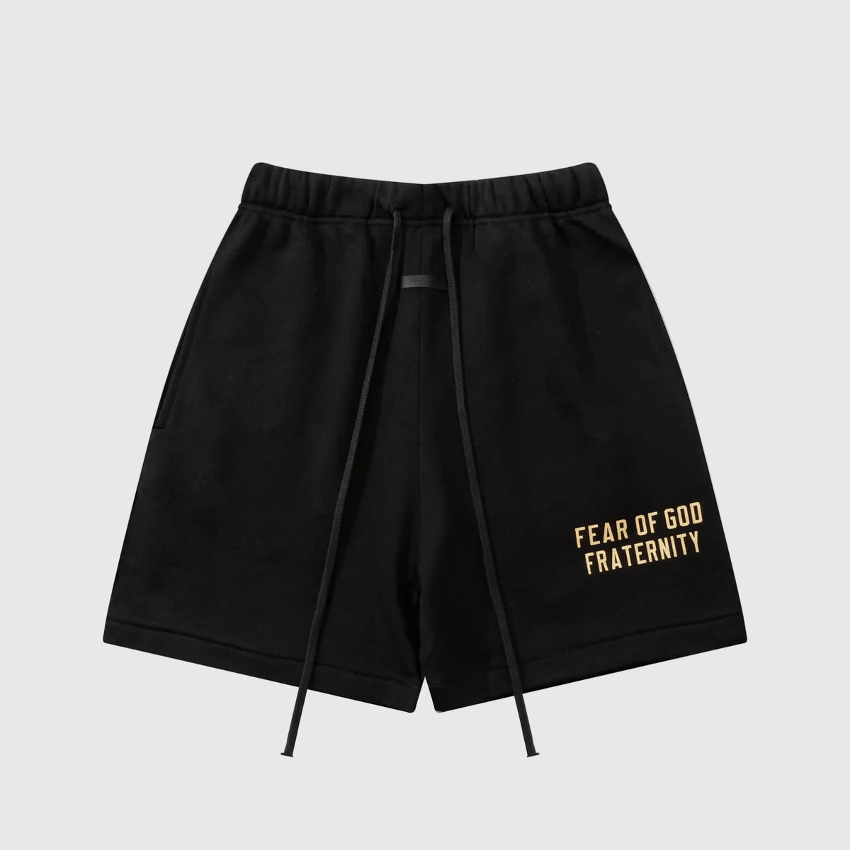 Essentials Black Fleece Shorts – Fear of God