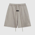 Essentials Heathered Grey Premium Fleece Shorts – Fear of God