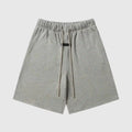 Essentials Dark Heather Oatmeal Fleece Shorts – Fear of God