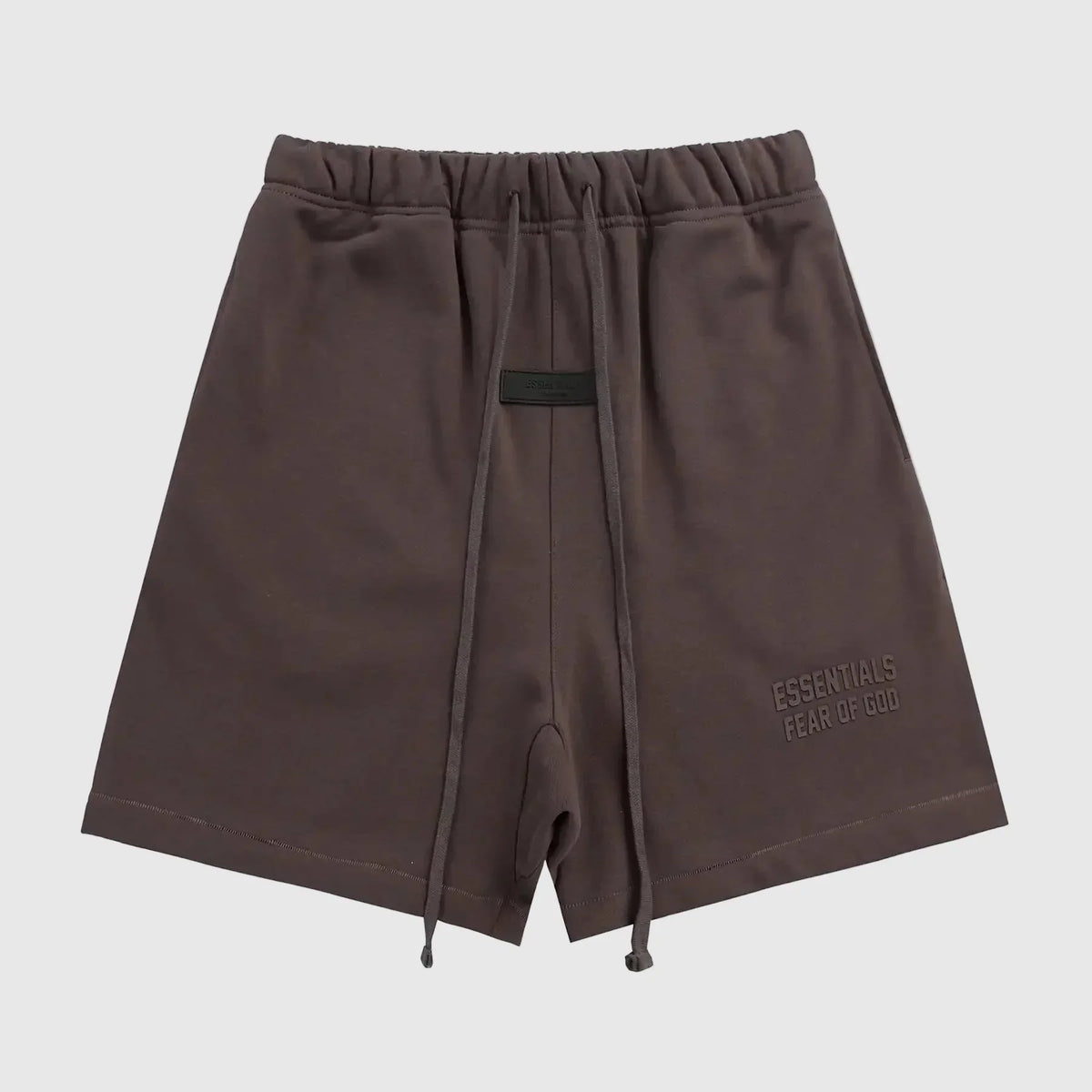 Essentials Congo Brown Fleece Shorts – Fear of God