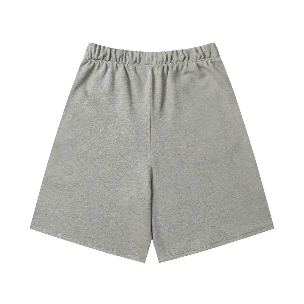 Essentials Dark Heather Oatmeal Fleece Shorts – Fear of God