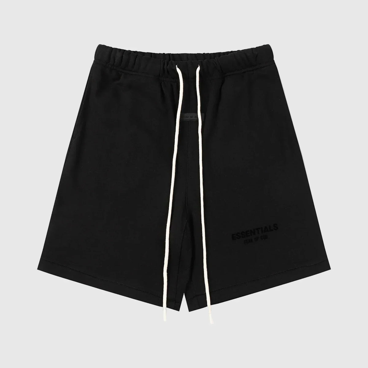 Essentials Black Shorts Premium Fleece – Fear of God