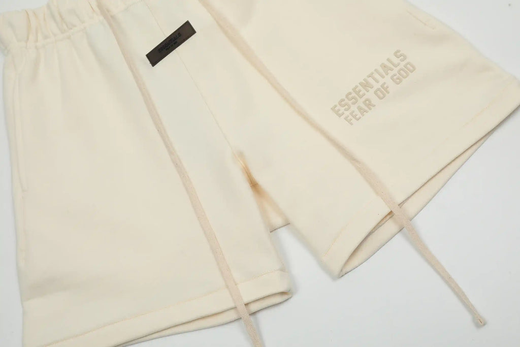 Essentials Cloud Dance Soft Neutral Fleece Shorts – Fear of God