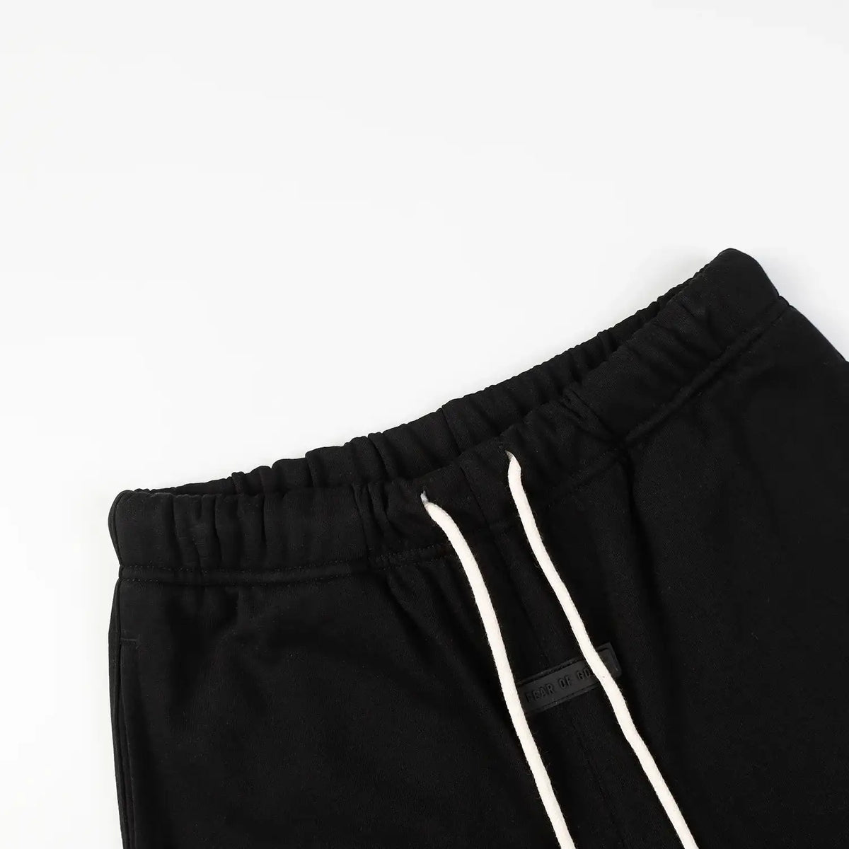 Essentials Black Shorts Premium Fleece – Fear of God
