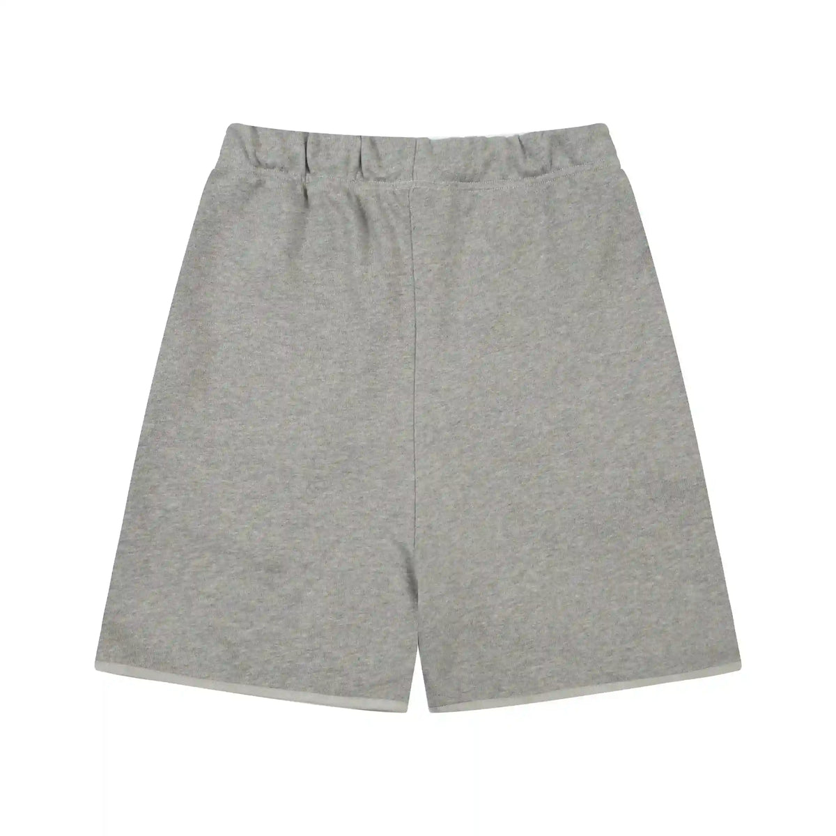 Essentials Dark Heather Oatmeal Relaxed Fit Fleece Shorts – Fear of God