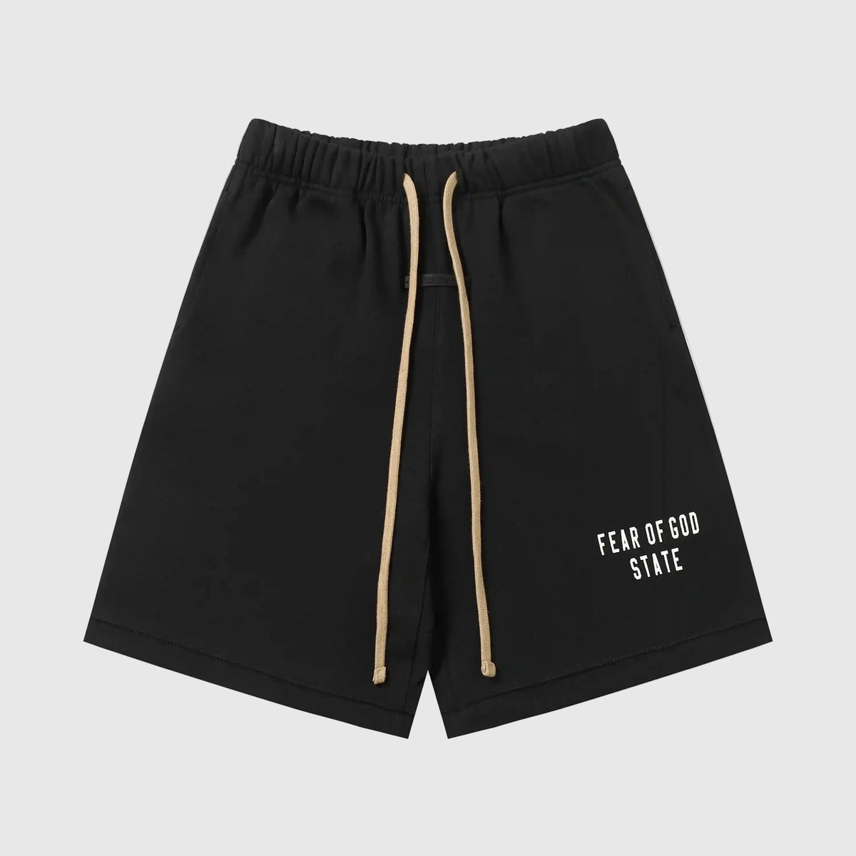 Essentials Black Fleece Shorts – Fear of God