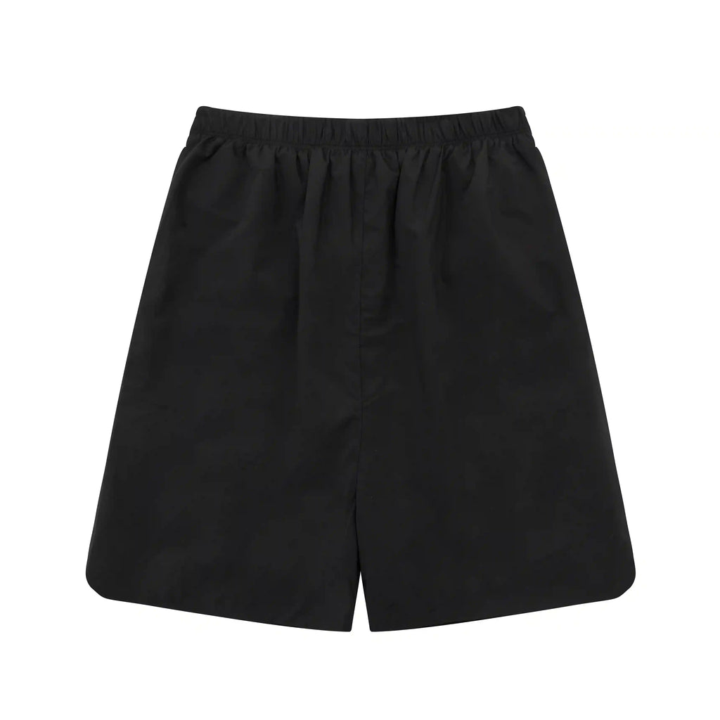 Essentials Black Staple Fleece Shorts – Fear of God