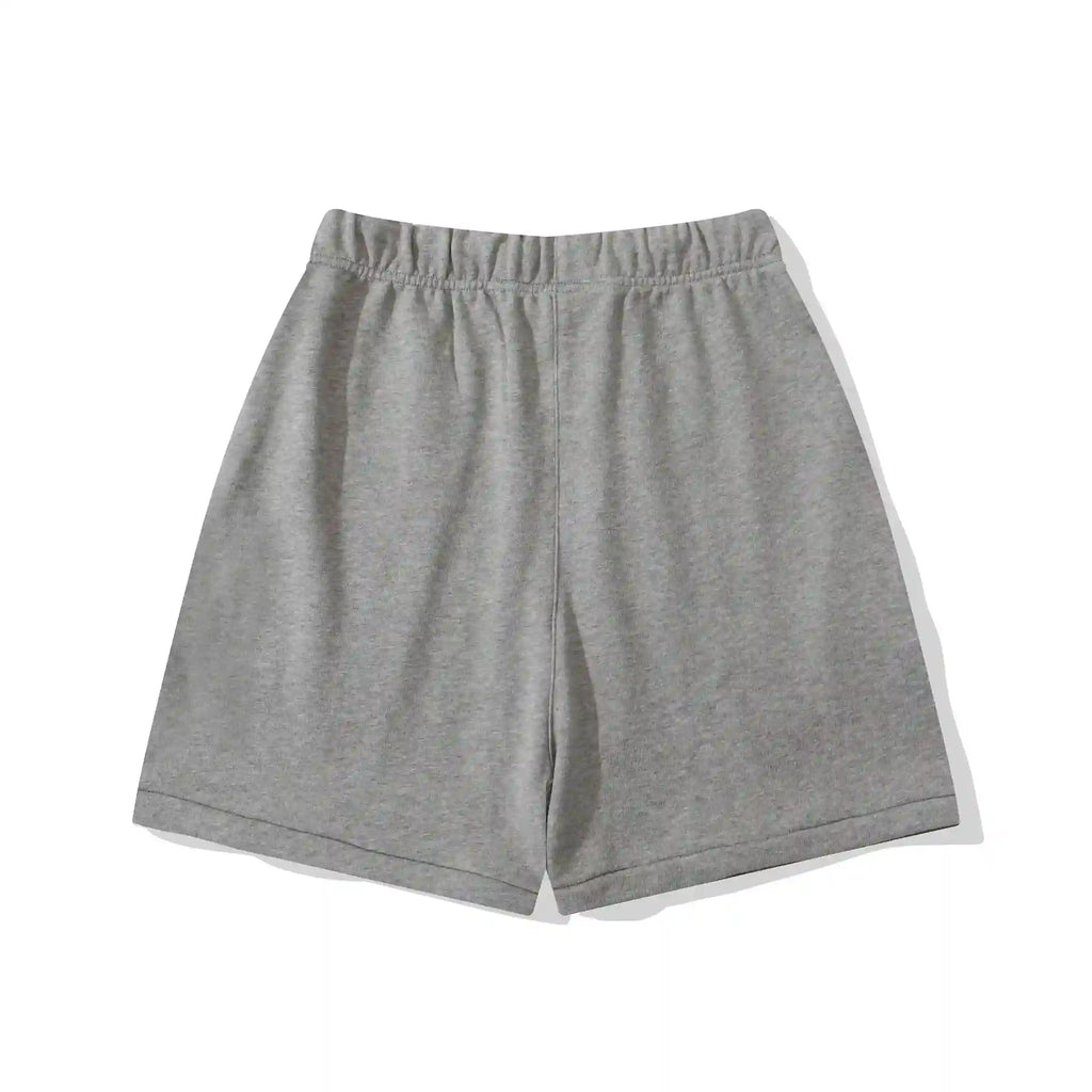 Essentials Light Oatmeal Relaxed Fit Fleece Shorts – Fear of God