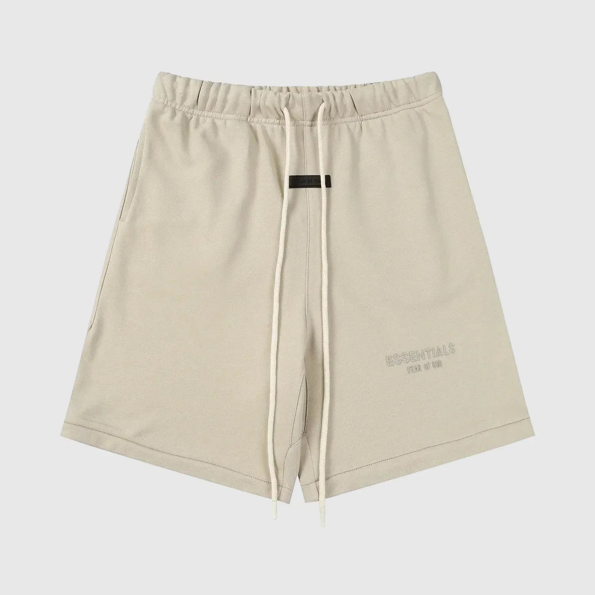 Essentials Pastel Grey Fleece Shorts – Fear of God