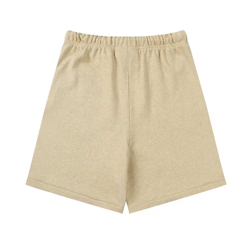 Essentials Calm Shell Beige Fleece Shorts – Fear of God