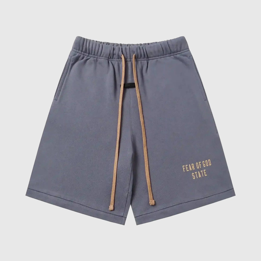Essentials Pastel Purple Fleece Shorts – Fear of God