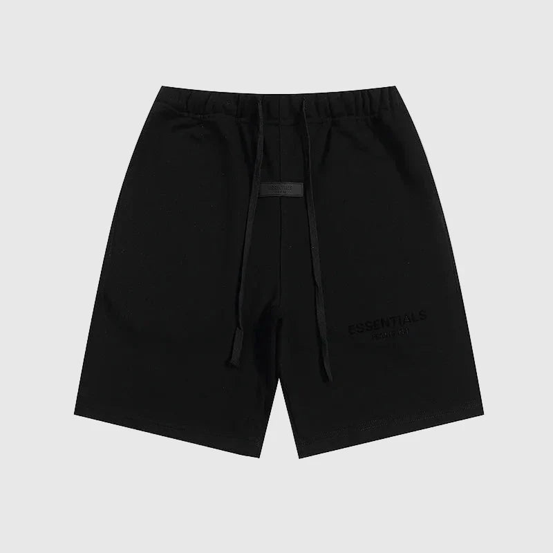 Essentials Black Fleece Shorts – Fear of God