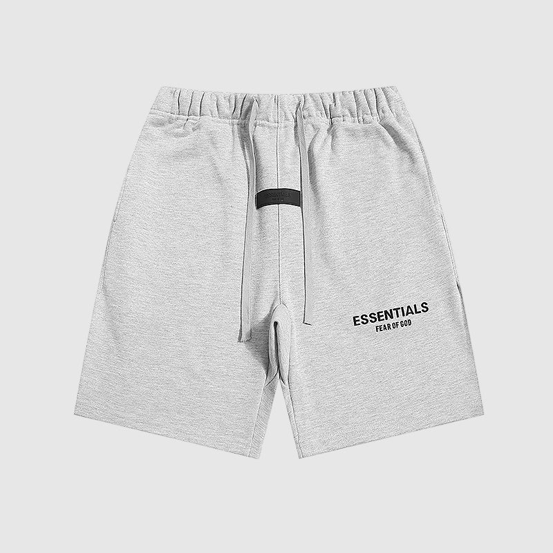 Essentials Light Heather Oatmeal Fleece Shorts – Fear of God