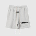 Essentials Light Heather Oatmeal Street Fleece Shorts – Fear of God