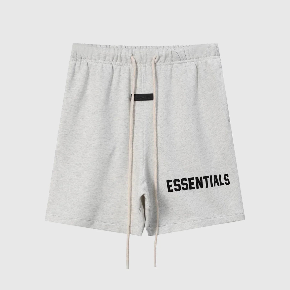 Essentials Light Heather Oatmeal Street Fleece Shorts – Fear of God