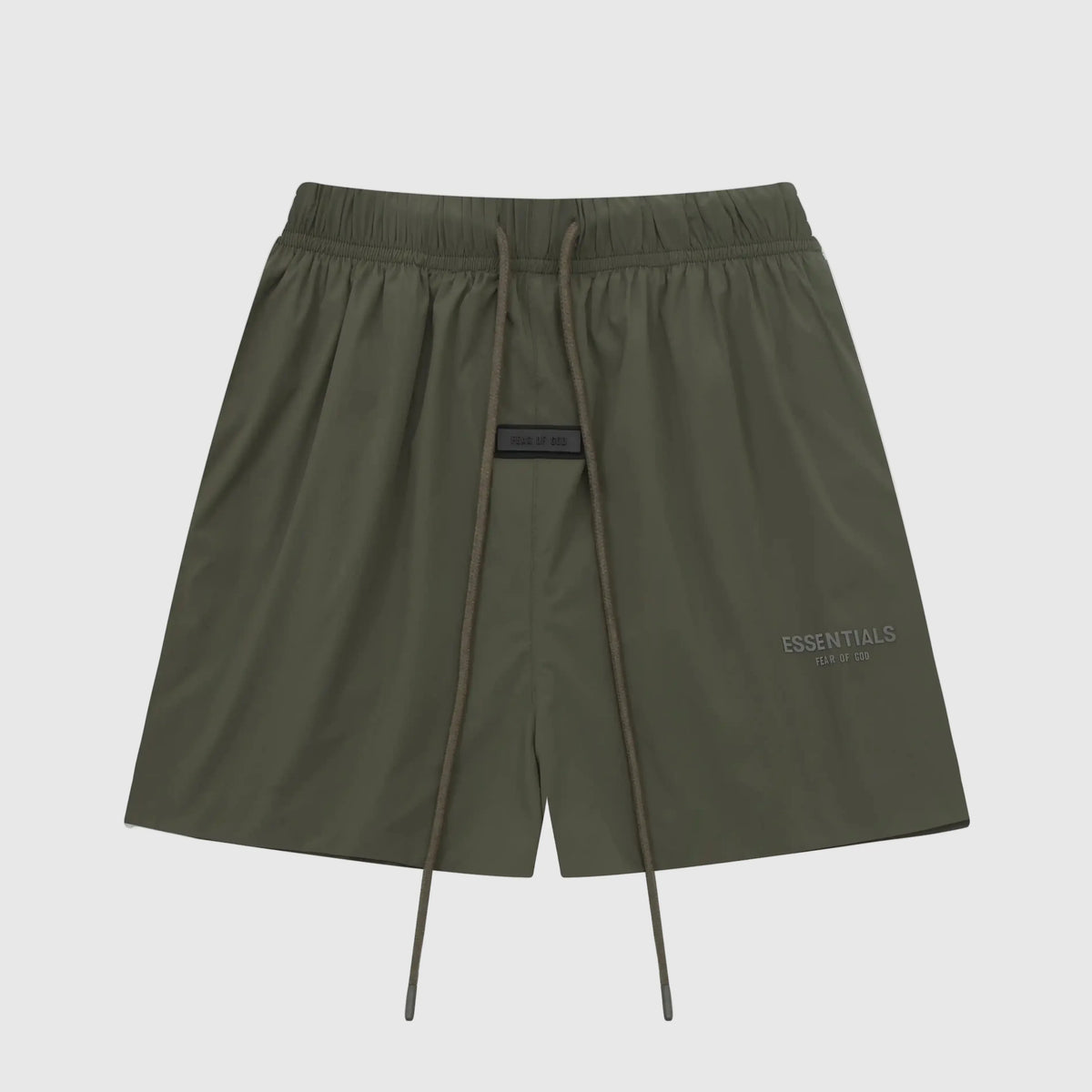 Essentials Hemlock Green Fleece Shorts – Fear of God