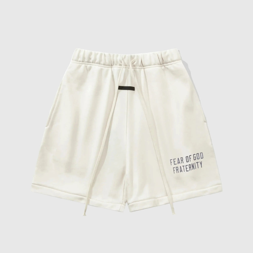 Essentials Cloud Dance Light Fleece Shorts – Fear of God